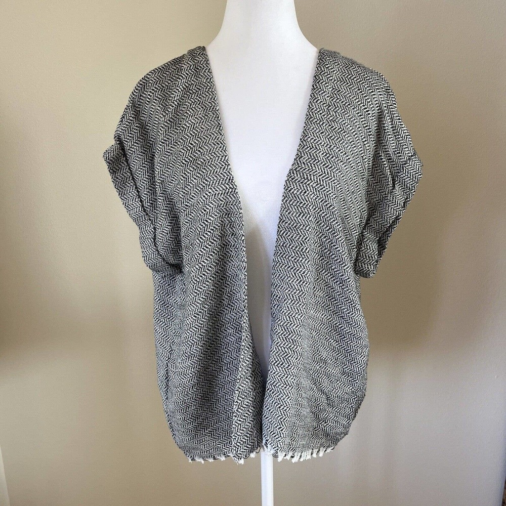 The Handloom 100% Turkish Cotton Cardigan Womens One Size Tunic Sweater